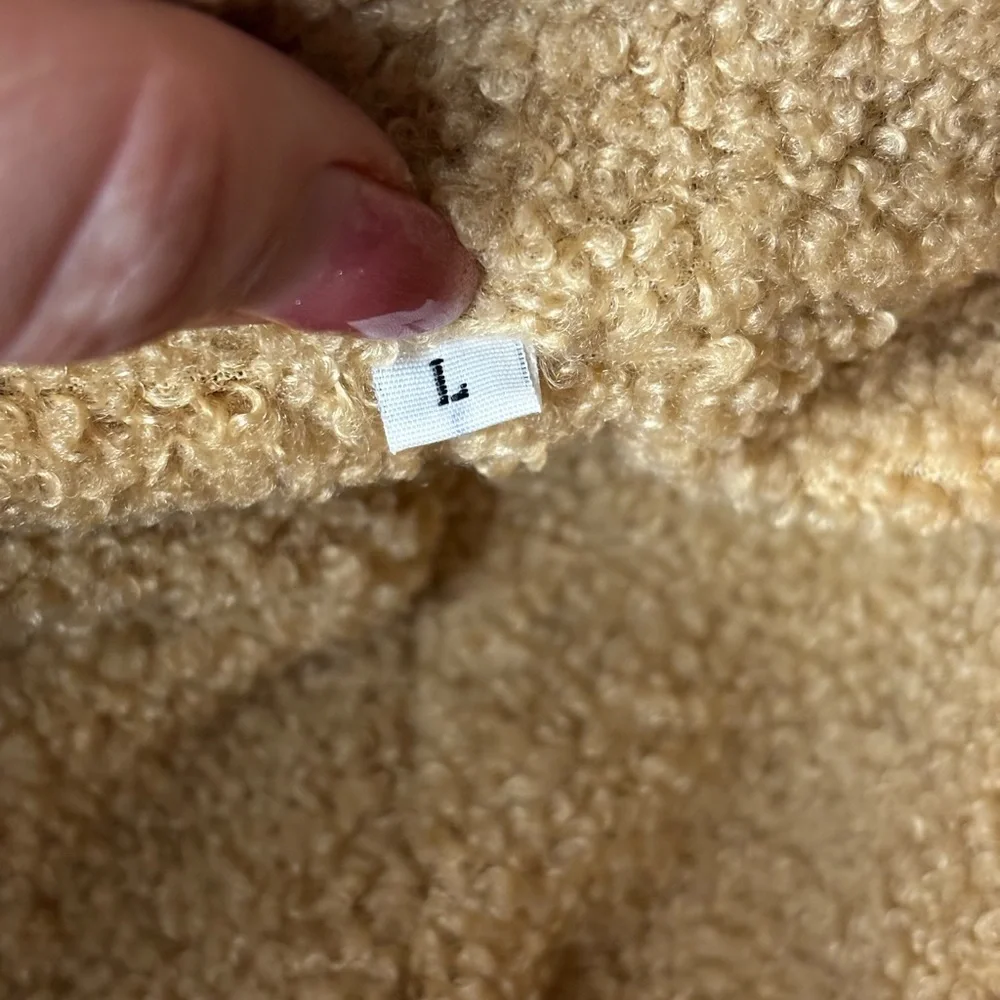 Carhartt Sherpa Lined Canvas Ranch Chore Coat Brown Western Workwear Jacket L - Picture 7 of 7